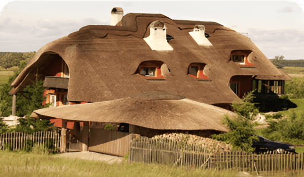 UZAK DOĞU ESİNTİLİ HASIR & BAMBU ÇATI